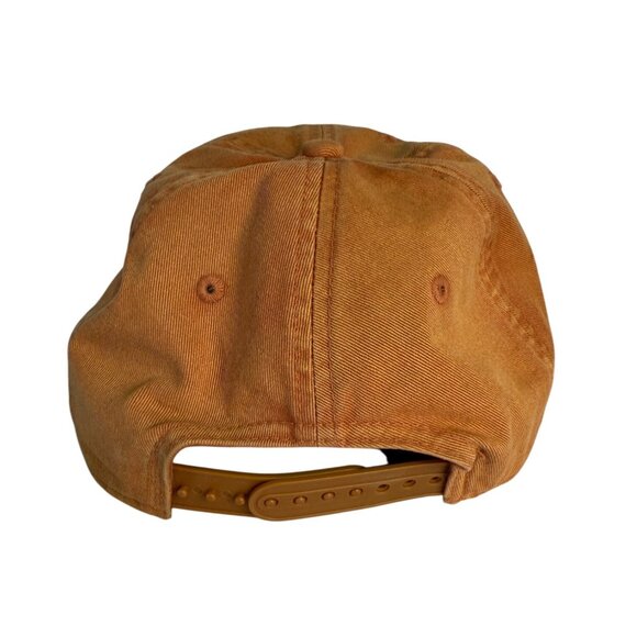 Ahead Shipyard Golf Club Baseball Hat Clipper Ship Snap Back Cap Faded Orange - Picture 4 of 9